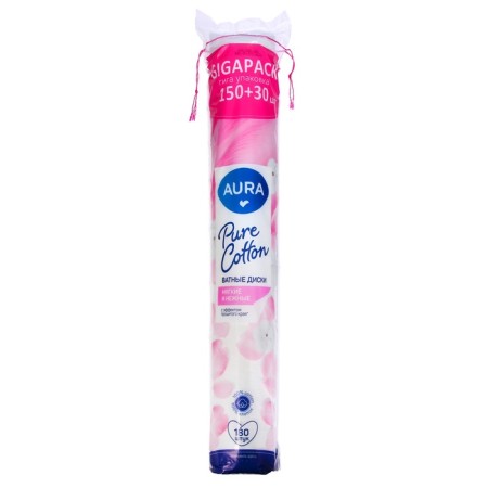 Aura Beaty cotton wheels, 180 pcs.-1