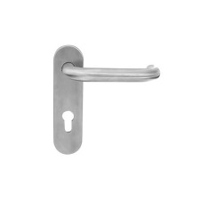 APECS HPS HP-72.1303-INOX handle set, for fire castles, stainless steel