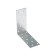 Corner Fixing equilateral KUR 100x100x40 zinc, 1 pc.