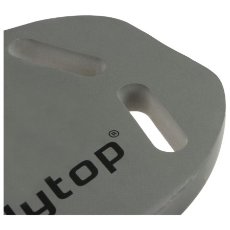 ONLYTOP swimming board, 44x28x3.3 cm, gray color-1