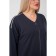 Women's dress, size 54, dark blue color
