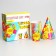 Set of paper dishes disposable best party "