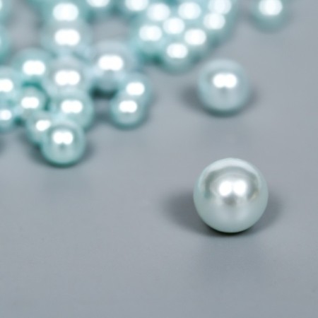 Decor for creativity plastic "Balls. Blue sky" d = 1.5-8 mm, set 10 grams-1