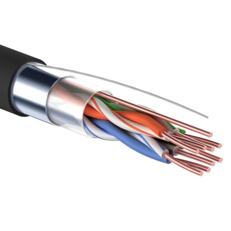 ProConnect FTP cable, 4 pairs, 24 AWG, CAT5E, 305 m, external, 01-0154