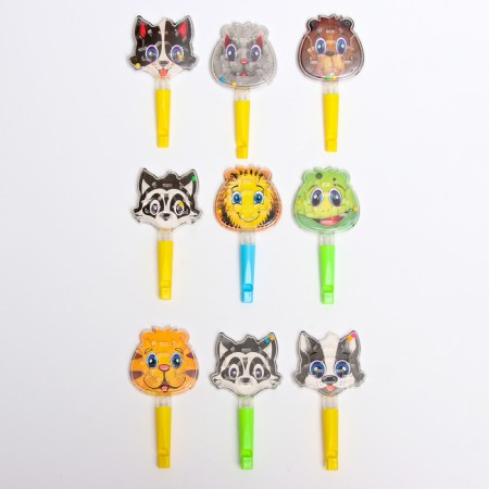 Puzzle "Animals" with a whistle, species mix-1