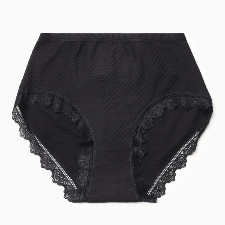Women's panties, black color, size 54-56