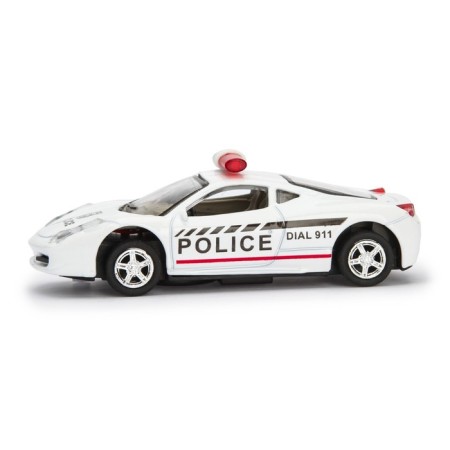 Metal “police”, inertial, light and sound, scale 1:43-2
