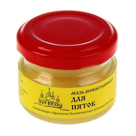 Ointment "Monastery for the heels", 25 ml, "Bizoryuk"-3