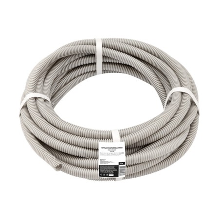 The pipe of the corrugated pvc, with probe, Ø20mm (bay 10 m/union) rexant-1
