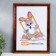 Photo frame plastic format A4 21x30 cm jasper (283) mix