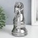 Souvenir Ceramics "Chess Figure. Horse" silver 20.5x10x10 cm