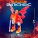 Robot "League of dinobots. Pterosaurus ", transforms, with metal elements, red color