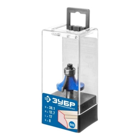 Clester's milling grinder 28701-38.1, Kav one No. 1, r = 12.7 mm, 31.8 x 17 mm-3