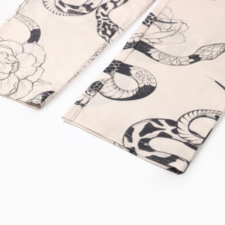 PAZHAMA Women's KAFTAN "Snake", p. 48-50, beige-10