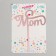 Topper "Mom", color pink gold