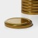 A set of canned covers, TO-66 mm, metal, 20 pcs, color gold