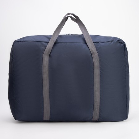 The bag is road, folding, lightning department, suitcase holder, outer pocket, blue color-1
