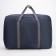 The bag is road, folding, lightning department, suitcase holder, outer pocket, blue color