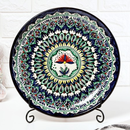 Largan Rishtan ceramics "Patterns", 28 cm, mix in pic-2