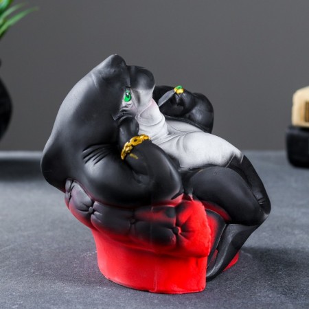 Piggy bank "Shark Boss" 14x14x15cm-1