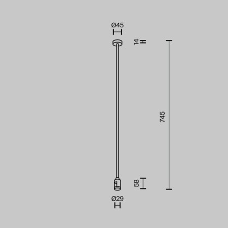 Components for the track system Technical tra159c-b1-bs-1