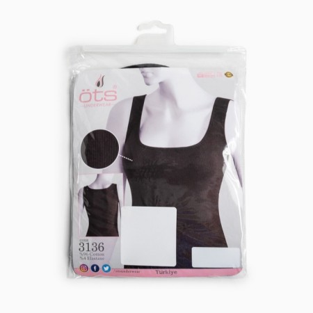 T -shirt female, black color, size 48 (xl)-6