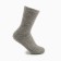 Socks with down yak women, gray color, size 38-40