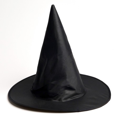 Carnival set "Lunar Witch": raincoat 120 cm, hat, gloves, wand-10