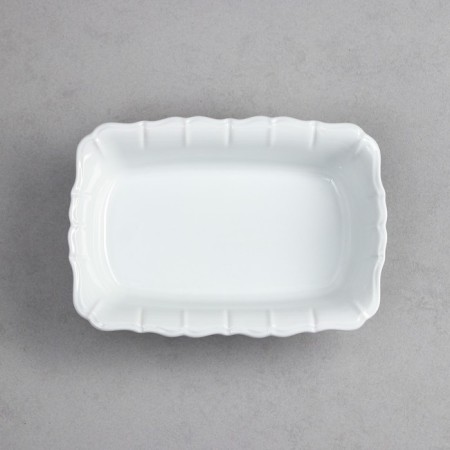 Baking form, 1.1 l, rectangular, porcelain, Iran-2