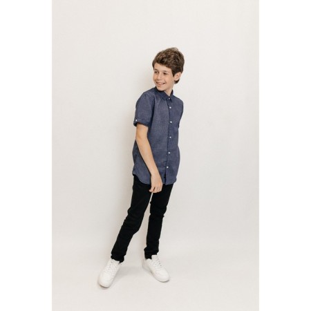 Surchachka upper for ISEE boys, height 134-140 cm, blue color-2