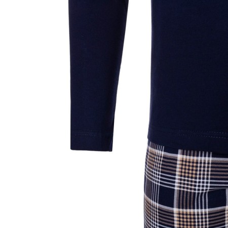 Homemade male set (jumper/pants), ink color, size 52-9