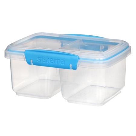 Rectangular two -section container, 835 ml