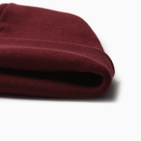 Children's hat, burgundy color, size 50-52-1