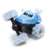 Radio-controlled car-controlled “Tricky” car, works on batteries, light, blue color