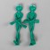 Garter for plants "Frog", set 2 pcs., Green, Greengo
