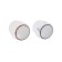 Set of flywheel ZEIN Z002, for a crane-box with a rod under a square, plastic, 2pcs, chrome