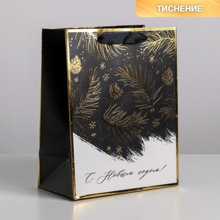 Laminated vertical “Fairytale Night” laminate, MS 18 x 23 x 10 cm, New Year