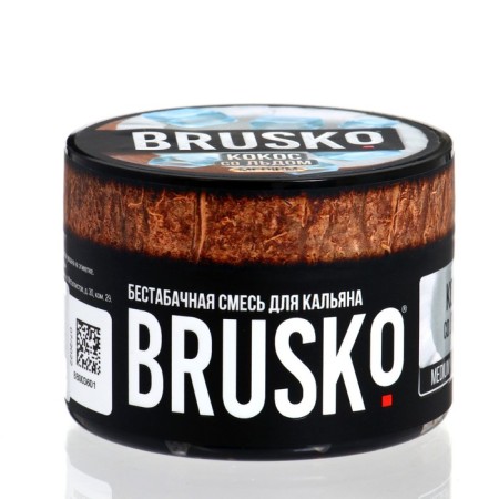 Brusko Coconut Nicotine Mixta "Cos with Ice", 50 g, Medium