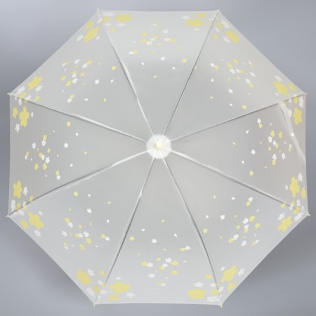 Umbrella - semi -automatic “flowers” ​​cane, 8 spokes, r = 45 cm, color mix-10
