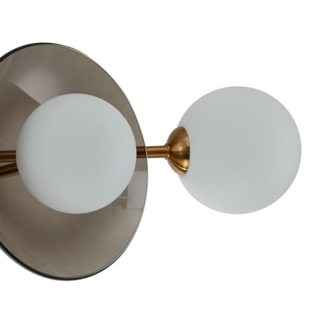 Ceiling Lamp Indigo, 11020/6C Brass. 6x40W, G9, 680x680x250 mm, matte white color-2