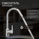Zein Z85 kitchen mixer, single -rose, 40 mm ceramic cartridge, stainless steel, chrome