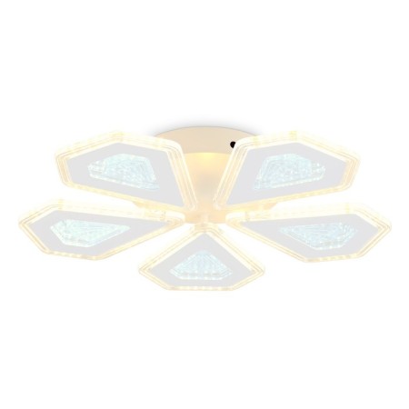 LED ceiling LED with Ambrella Light, Original, FA4030, 5XLED, 96 W, 7200LUM, 3000-6400K, white color.