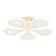 LED ceiling LED with Ambrella Light, Original, FA4030, 5XLED, 96 W, 7200LUM, 3000-6400K, white color.