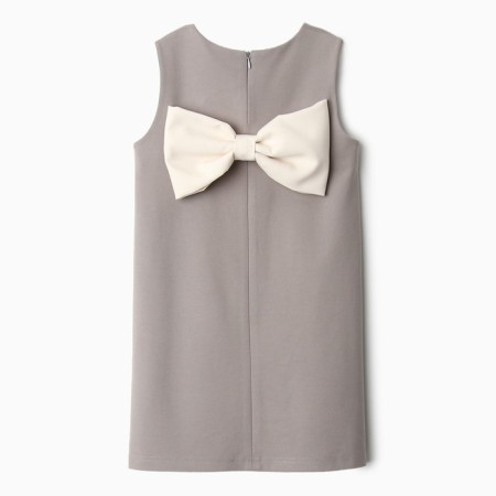 Платье для девочки MINAKU: PartyDress, цвет серый, рост 140 см-8