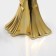 Beer Gold Tower, backlighting flask, 2 l, gold color