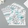 Scrapbooking paper "Elegant branches" density 180 grams set 5 pcs 30.5x32 cm