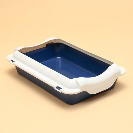 Medium toilet with 36 x 26 x 9, blue/white-4