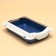 Medium toilet with 36 x 26 x 9, blue/white