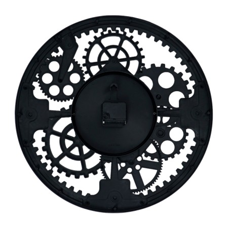 Wall clock, series: interior, "mechanism", discrete move, D-45 cm-2