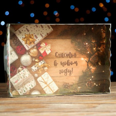 Box for cookies "Dried Gifts", 22 x 15 x 3 cm